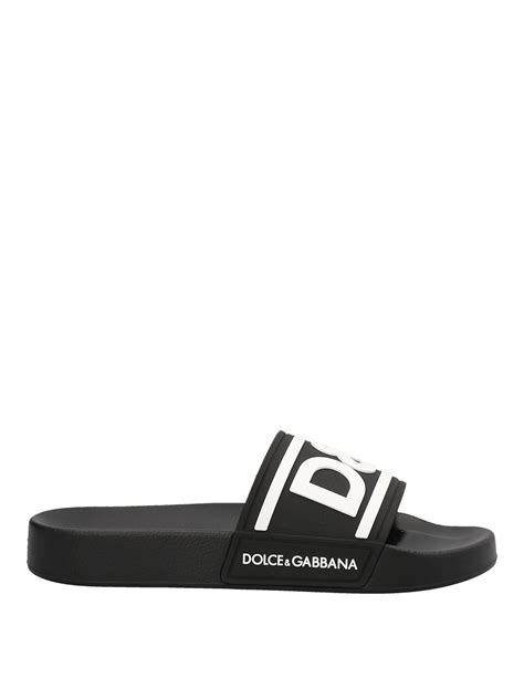 dolce gabbana slide|dolce and gabbana flip flops.